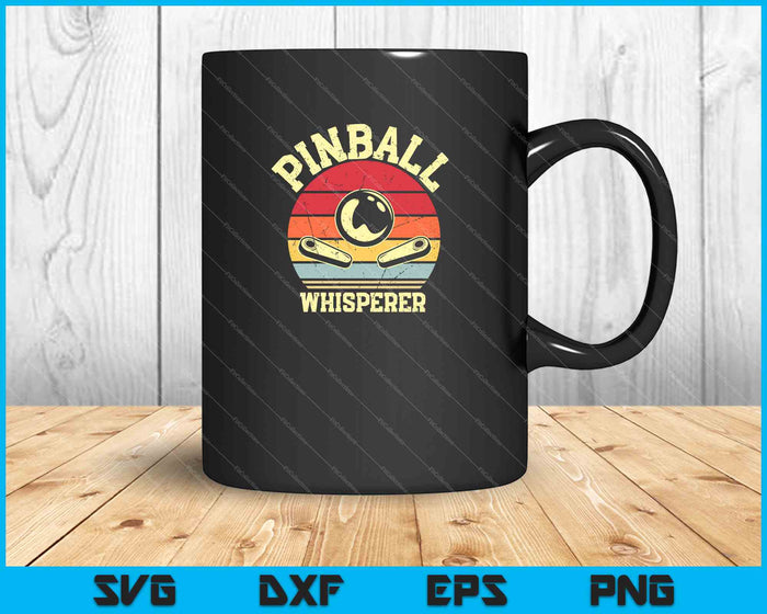 Pinball Whisperer SVG PNG Cutting Printable Files