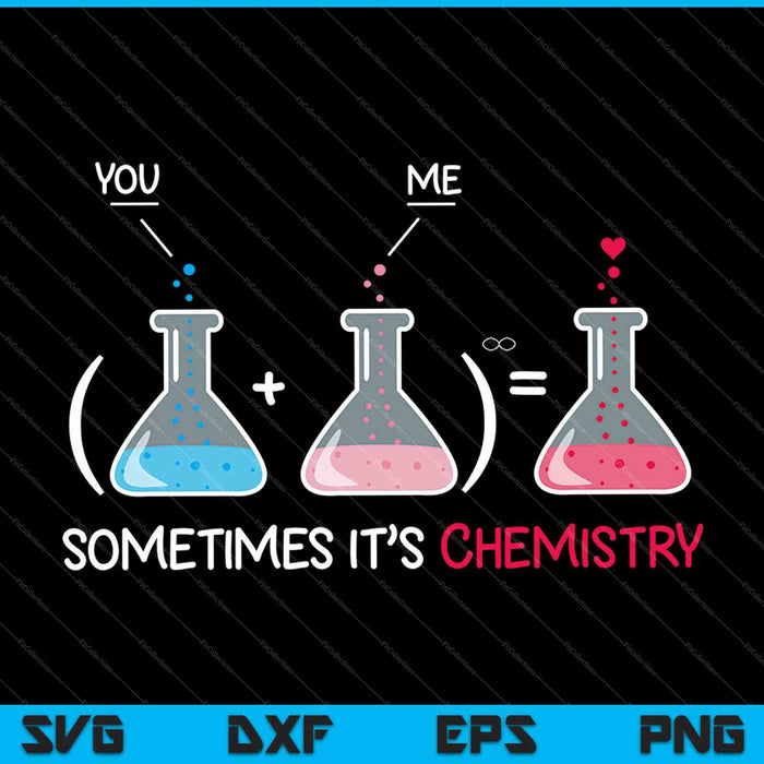 Soms is het chemie SVG PNG snijden afdrukbare bestanden