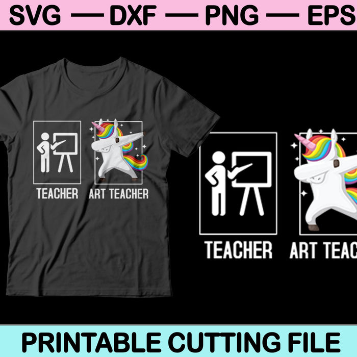 Profesor de Arte Profesor Archivo SVG o Archivo DXF Hacer una calcomanía o diseño de camiseta