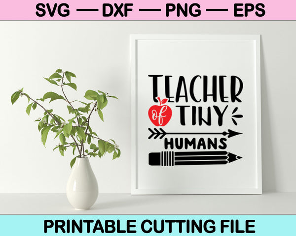 Maestro de pequeños humanos SVG PNG cortando archivos imprimibles