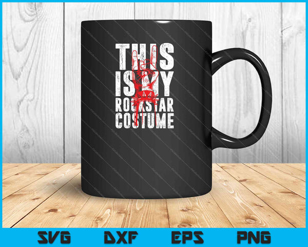 This is my Rockstar Costume SVG PNG Cutting Printable Files